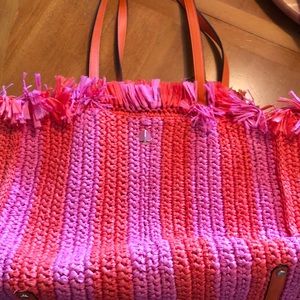 Kate Spade Straw Tote
